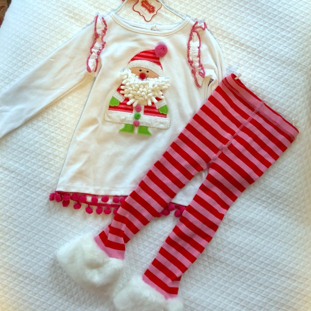 NWT Mudpie Christmas set -24m
